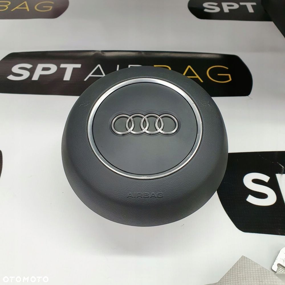 AUDI A4 B8 DESKA ROZDZIELCZA KONSOLA KOKPIT PULPIT PODUSZKI AIRBAG AIR BAG PASY KIT SET - 4