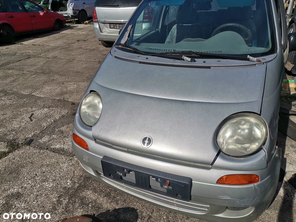 Daewoo Matiz maska zderzak chlodnica polos silnik skrzynia drzwi lusterko szyba fotel - 2
