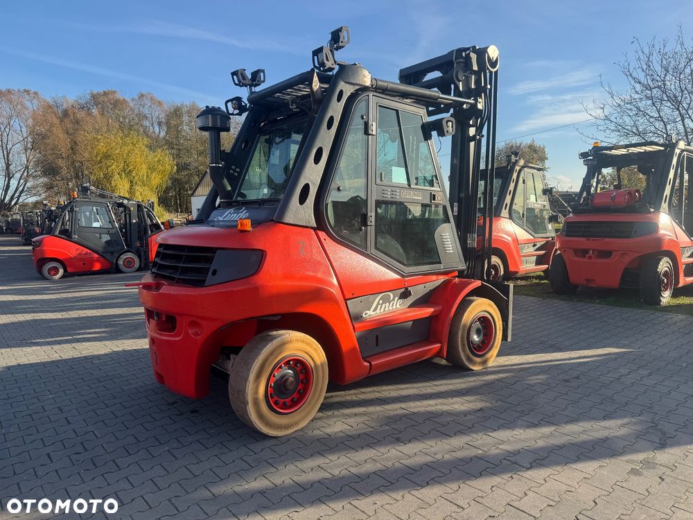 Linde H70D 2013 kabina 4 sekcje 396 h60 h80 diesel 396 toyot - 2