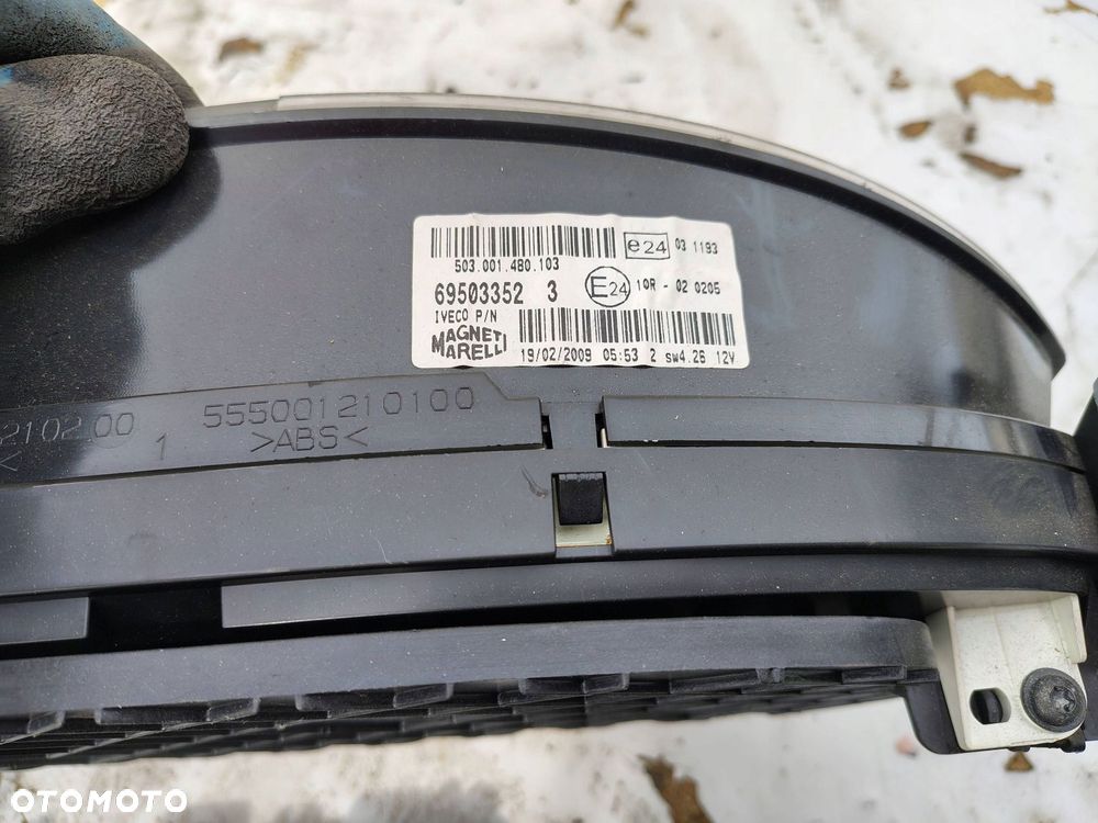 KOMPUTER SILNIKA ZESTAW 504121602 IVECO DAILY 3 III 35C15 FL LIFT 2 2.0 HPI - 5