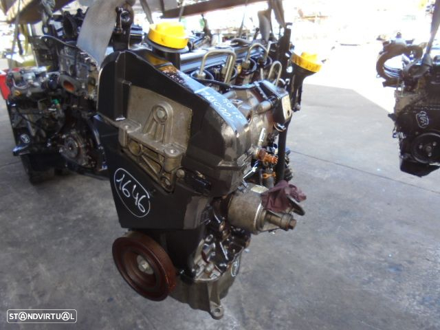 Motor K9KJ750 K9K750 RENAULT MODUS 2005 1.5DCI 80CV 5P PRETO - 5
