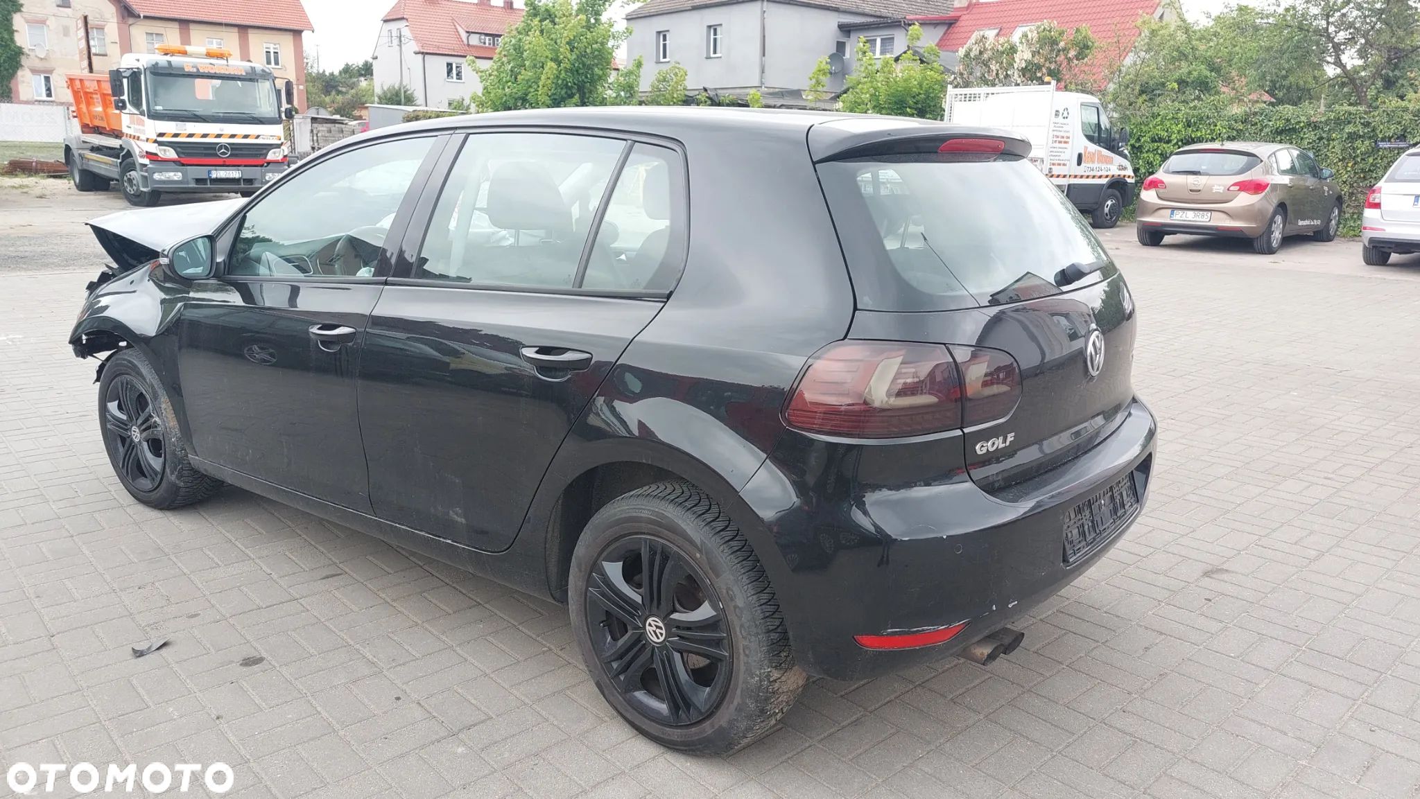VW GOLF VI 6 NA CZĘŚCI drzwi szyby klapa lampa zderzak tył fotel radio zawieszenie silnik TSI - 1