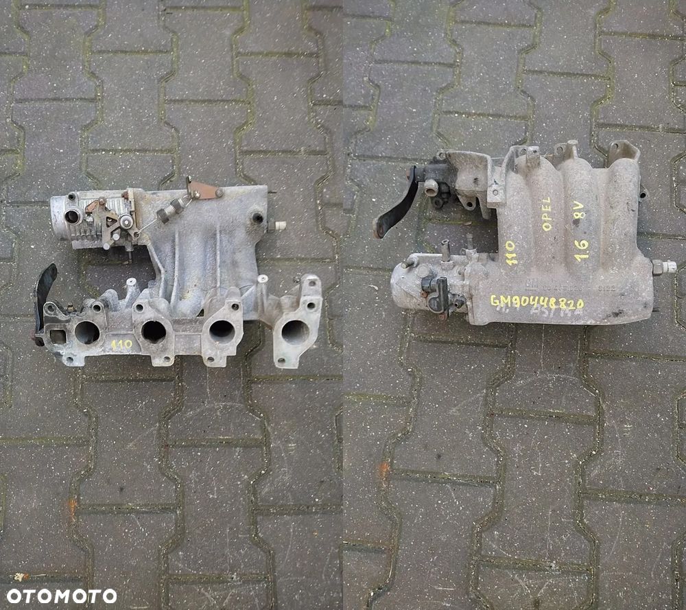 OPEL DAEWOO SAAB KOLEKTOR SSĄCY METALOWY ALUMINIUM - 12