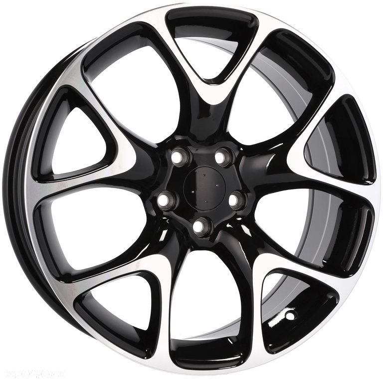4x Felgi 17 m.in. do Astra G H Vectra B C Omega FIAT 500X Croma - E236 (XF076) - 8