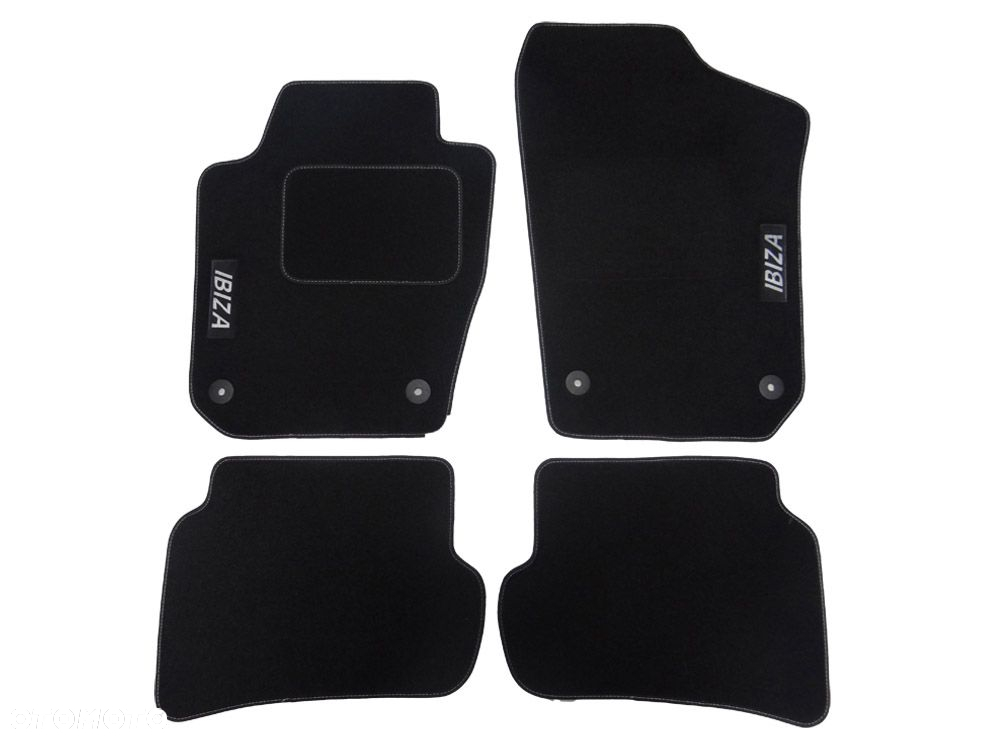 SEAT IBIZA 2002-2008 DYWANIKI WELUROWE 8mm - 5