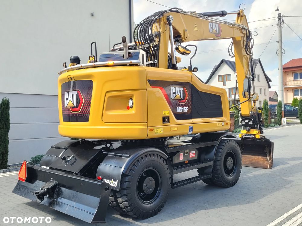 Caterpillar M315F / ROTOTILT ze szczypcami / 3700h / jak NOWA / - 5
