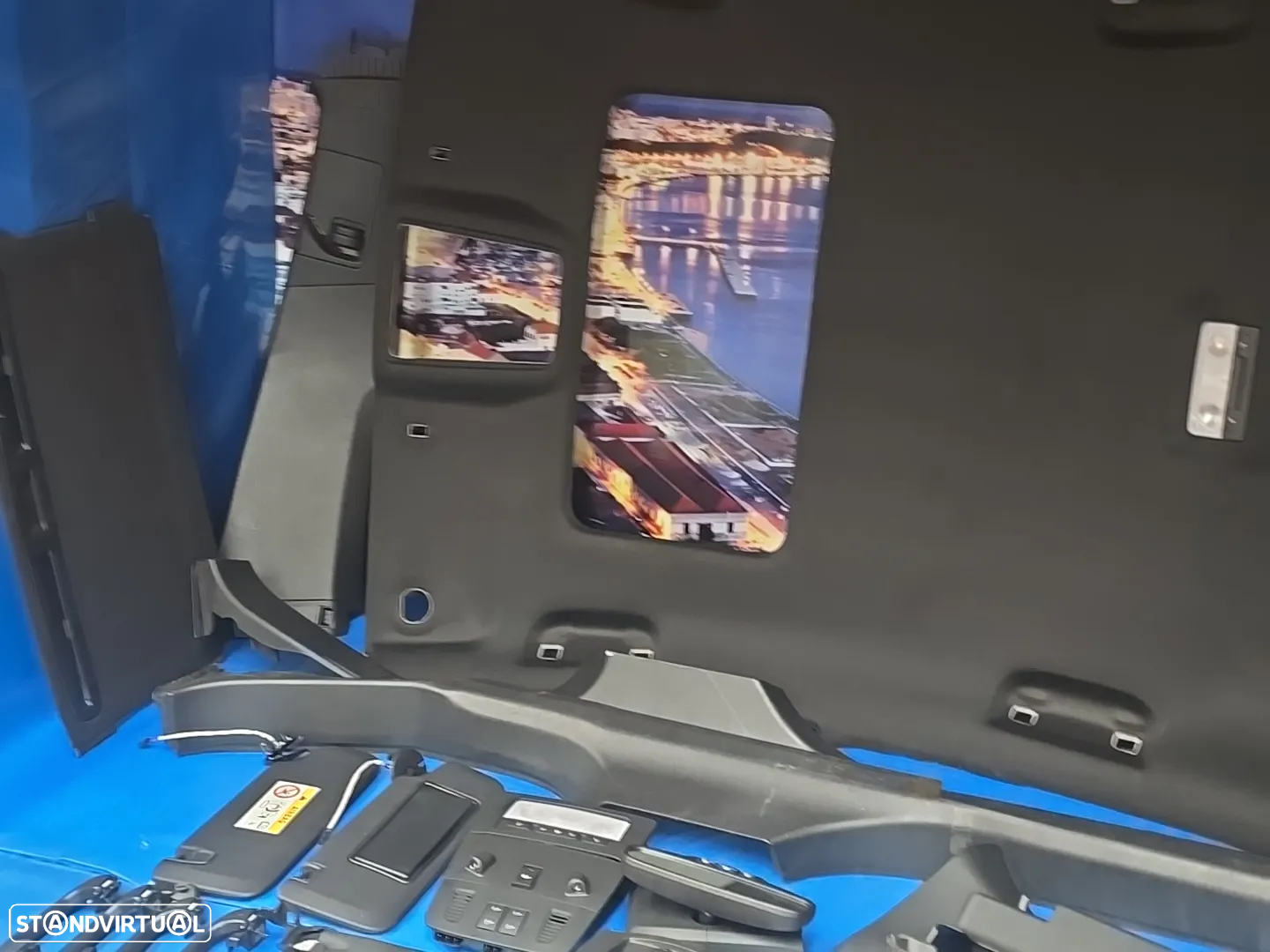 Foora de tejadilho interior kit Sport preto para opel insignia hachback 2010+ - 9
