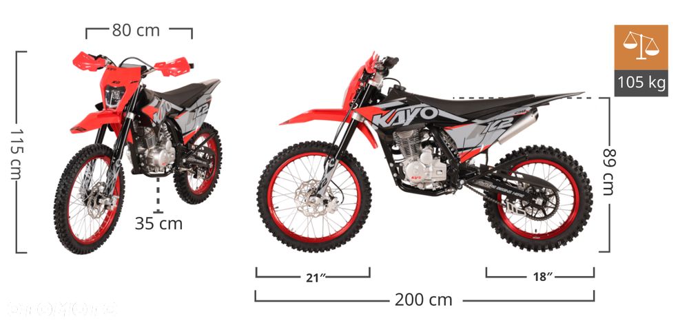 KAYO KT250 - 8