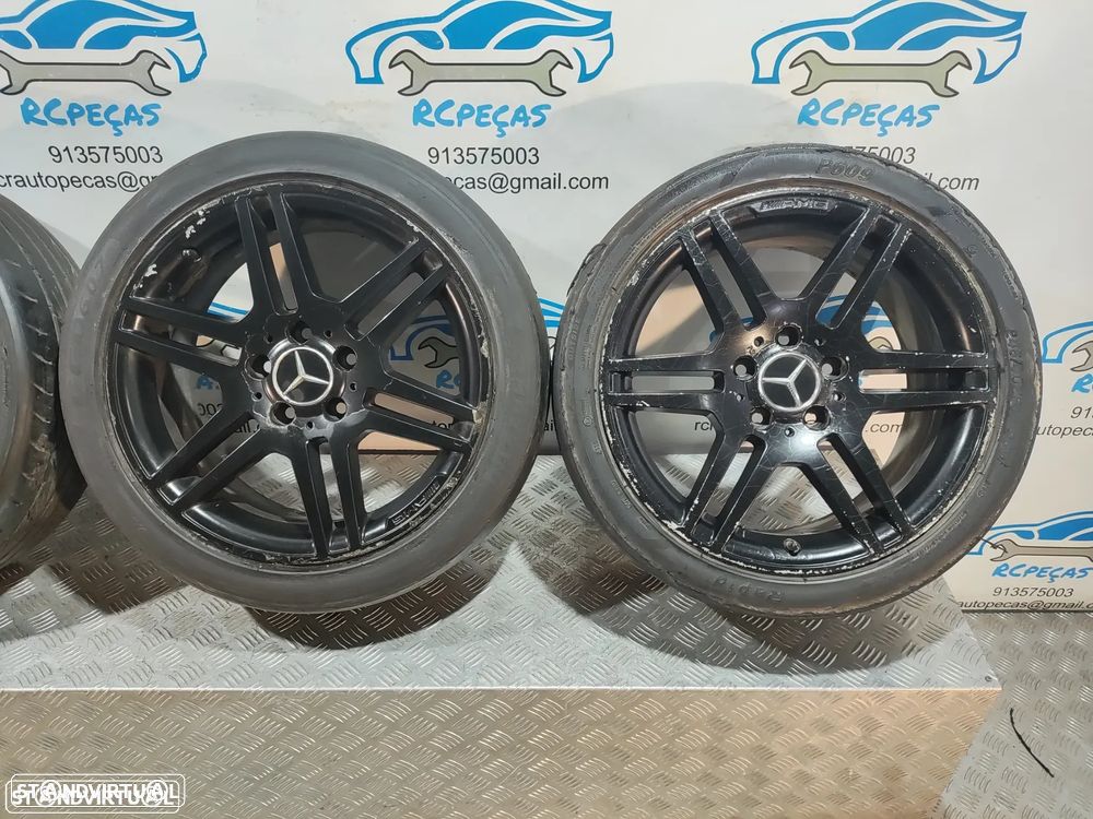 Jantes 17" Mercedes Benz AMG - 7,5J | 8,5J | ET47 | ET58 - 5x112 - A2044014502 | A2044014602 - Class C | E | A | Originais | W204 | 17 Polegadas | Jante | Original | Furação 5 x 112 - 5