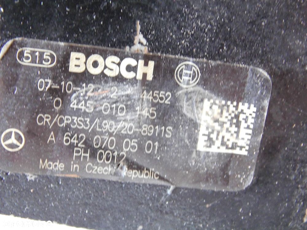 POMPA WTRYSKOWA MERCEDES R W251 W164 W211 3.0 CDI ORYGINAŁ - 5