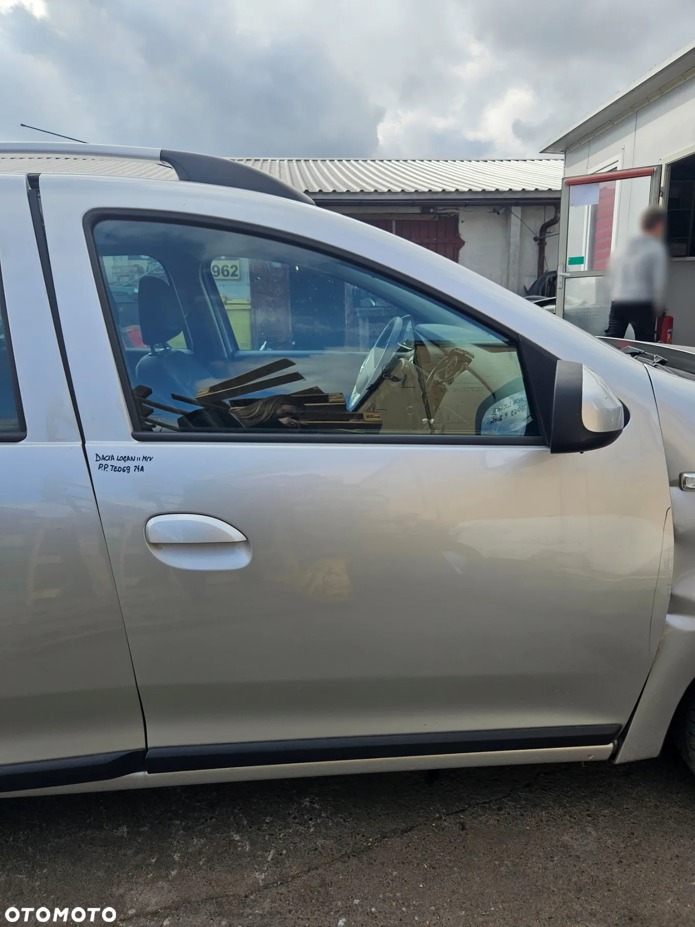 DACIA LOGAN II MCV DRZWI PRAWY PRZÓD PRAWE PRZEDNIE TED69 - 2