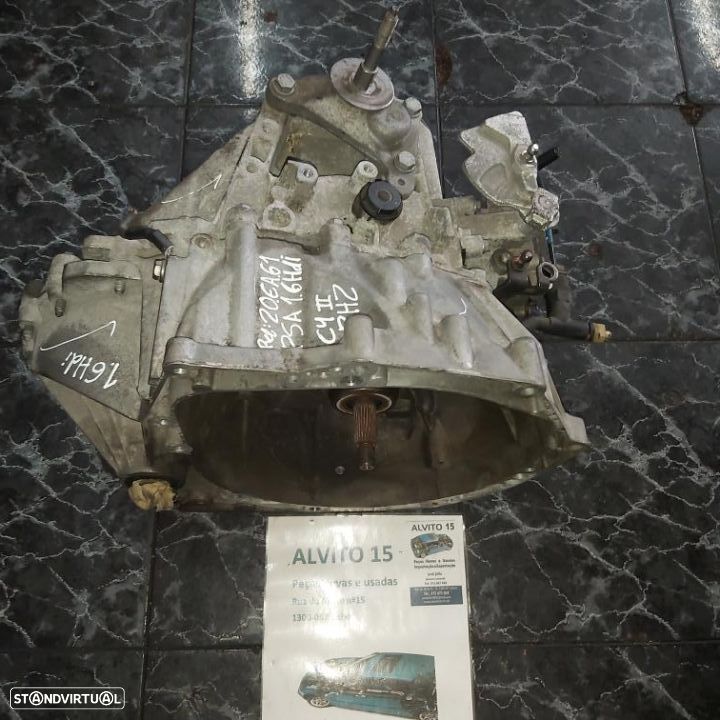 Caixa de velocidades Citroen C4 II 1.6Hdi BHZ   Ref: 20-EA-61   20EA61 - 1