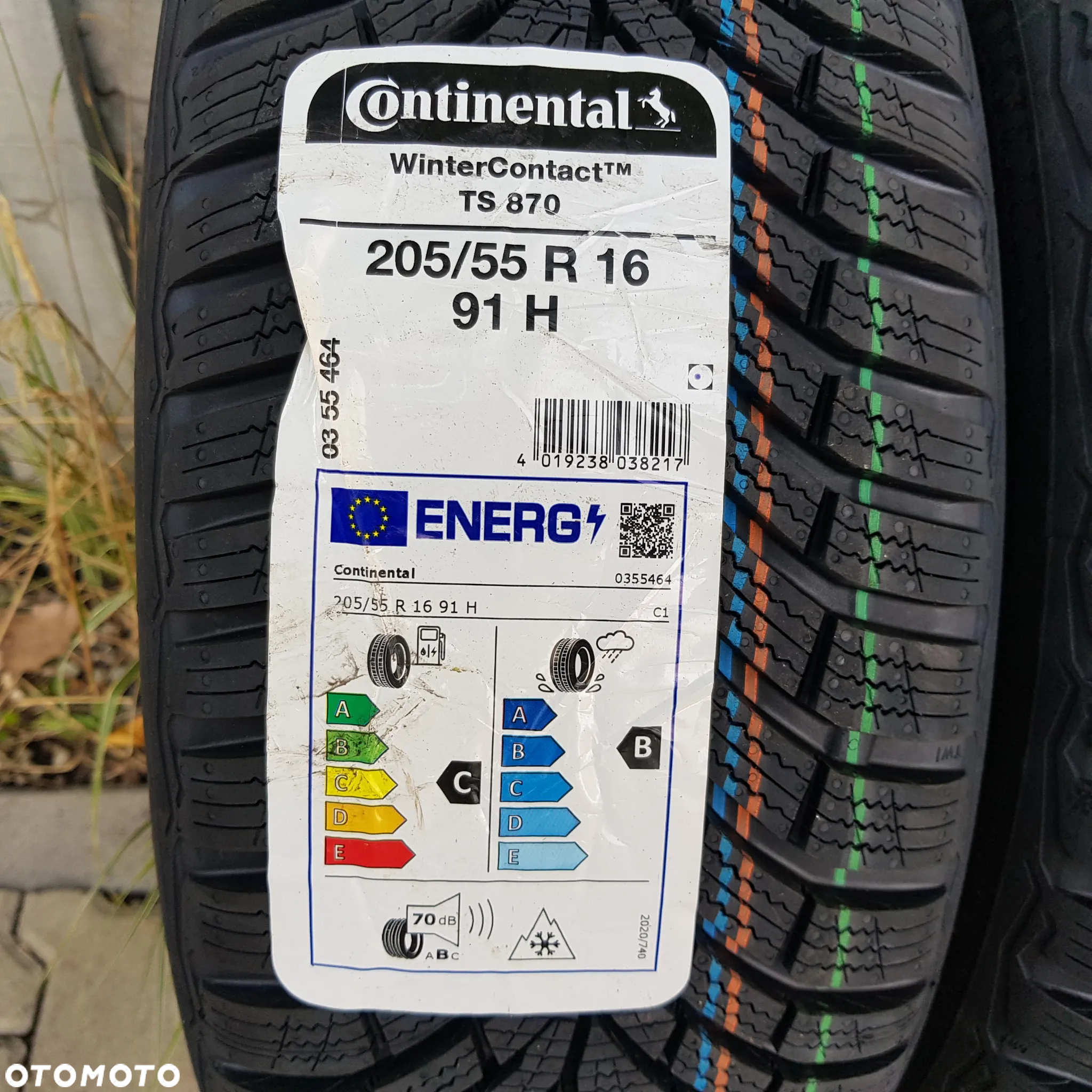 4x 205/55R16 Continental WinterContact TS870 Nowy komplet opon zimowych Poznań - 2
