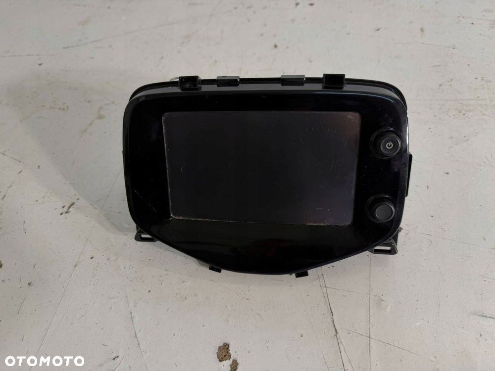 wyświetlacz radio toyota aygo ii eu - 2