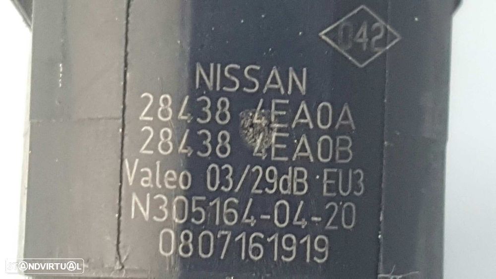 SENSOR DE ESTACIONAMENTO NISSAN QASHQAI (J11) ACENTA - 2