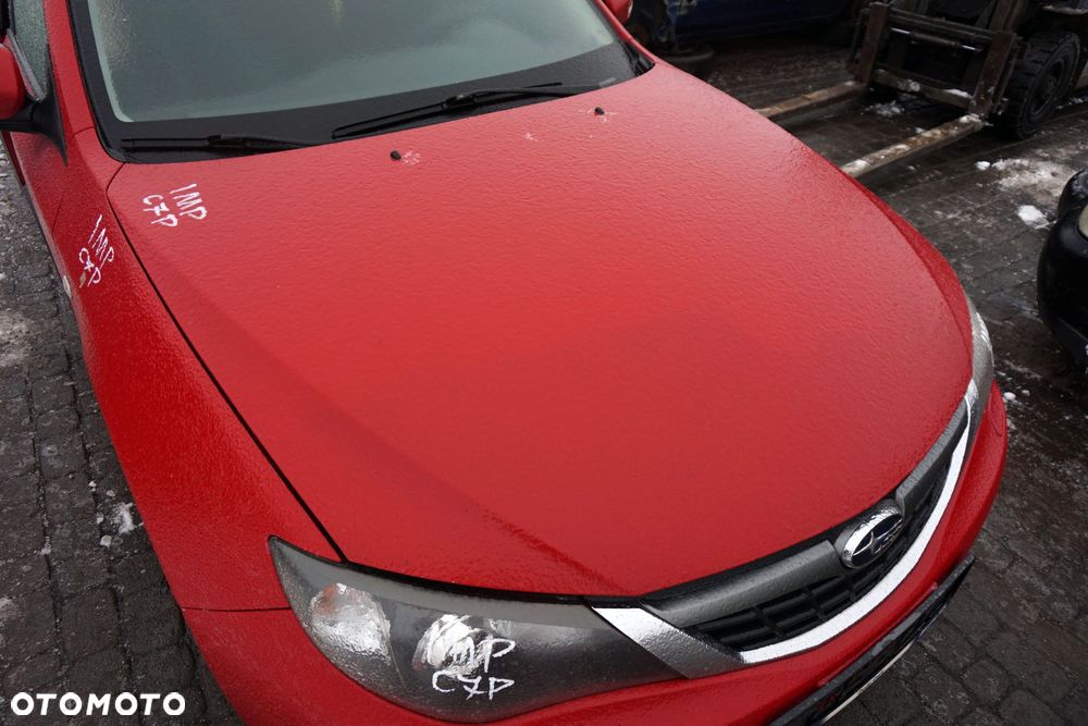 MASKA ZDERZAK BŁOTNIKI LAMPY IMPREZA III GH C7P XENON SPRYSKI SUBARU 2007-2011 CZERWONY PRZÓD KOMPLETNY - 3