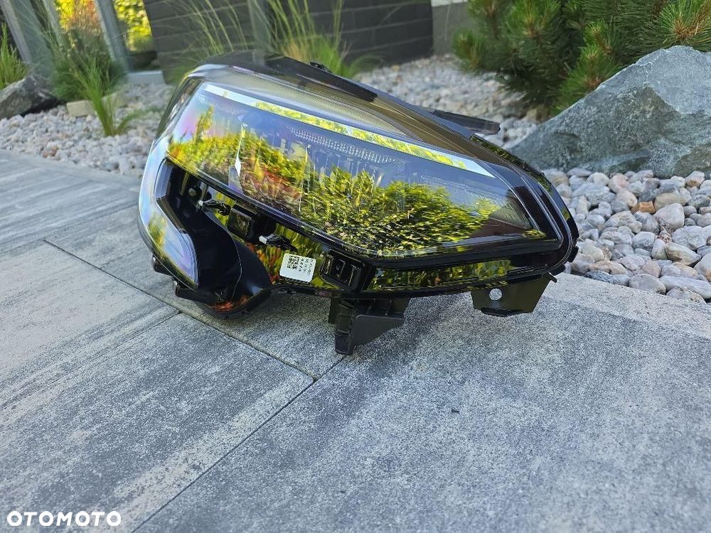 RENAULT CLIO 5 V Lampa prawa Kompletna Full Led 260104922R Długi Led Czarna - 3