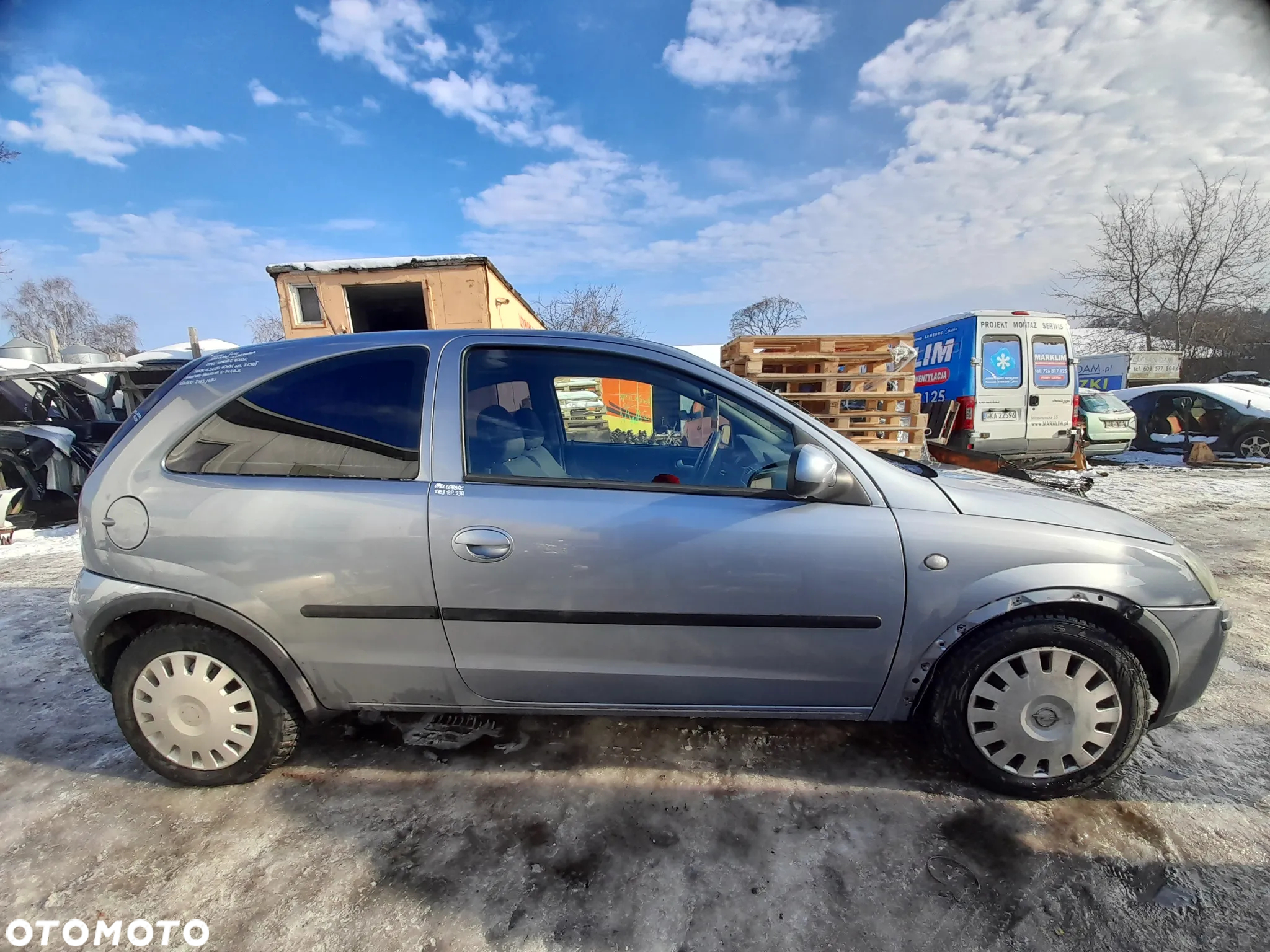 OPEL CORSA C DRZWI PRAWY PRAWE PRZÓD PRZEDNIE 4AU Z163 WERSJA 3-DRZWIOWA - 15
