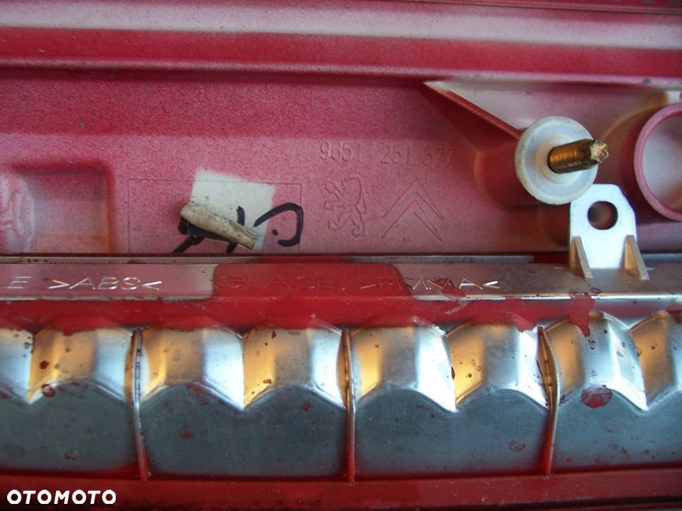 peugeot 307 cc kabrio swiatlo stop listwa klapy 964129880 EU. - 4