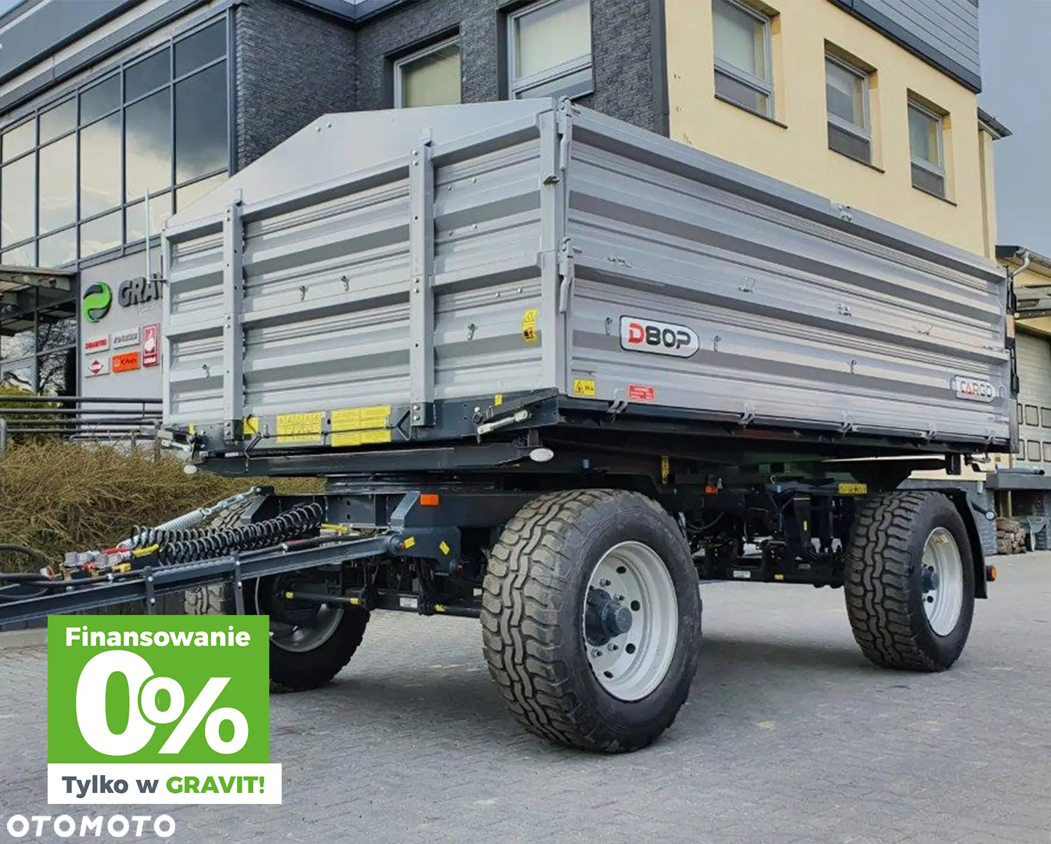 Inny Przyczepa rolnicza burtowa CARGO 8 ton, plandeka, nadstawa, najwyższa jakość, gwarancja! - 2