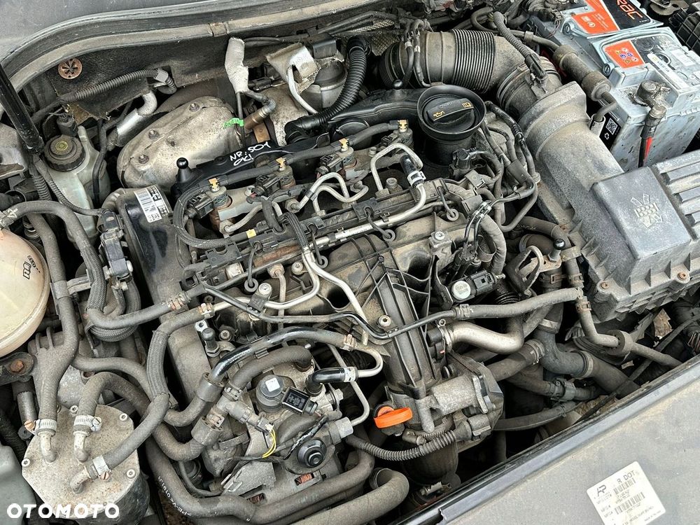 SILNIK SŁUPEK 2.0 TDI CFF CFFB VW PASSAT B7 CC 103KW / 140KM FILM Z PRACY - 2