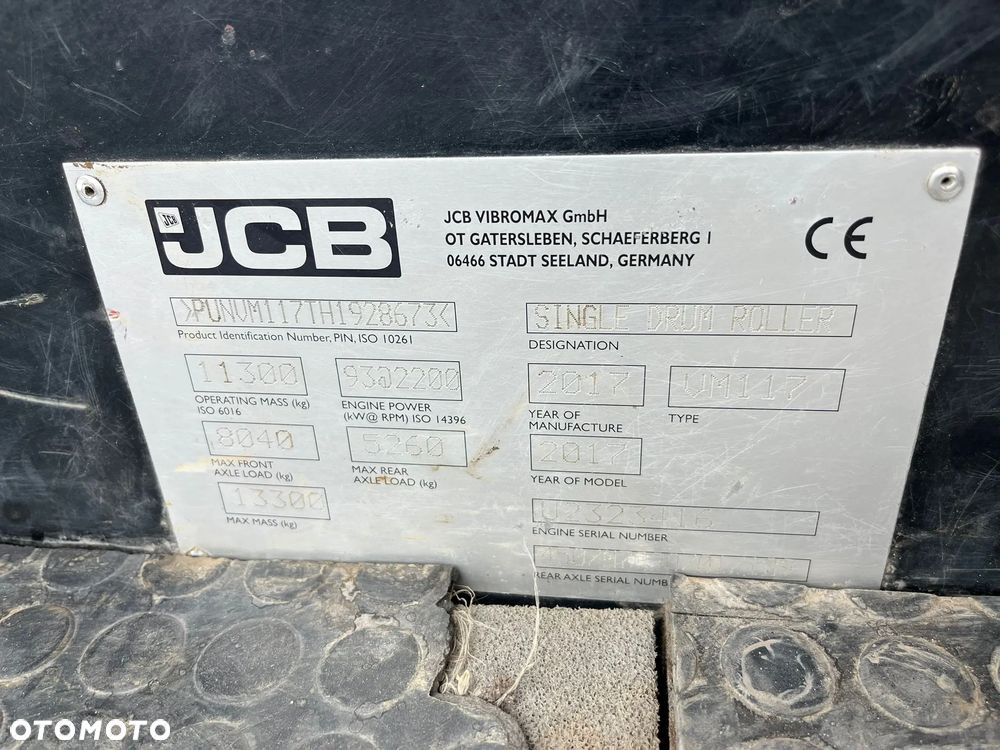 JCB Vibromax VM 117 D * 2017r. * walec do gruntu * klimatyzacja * - 28