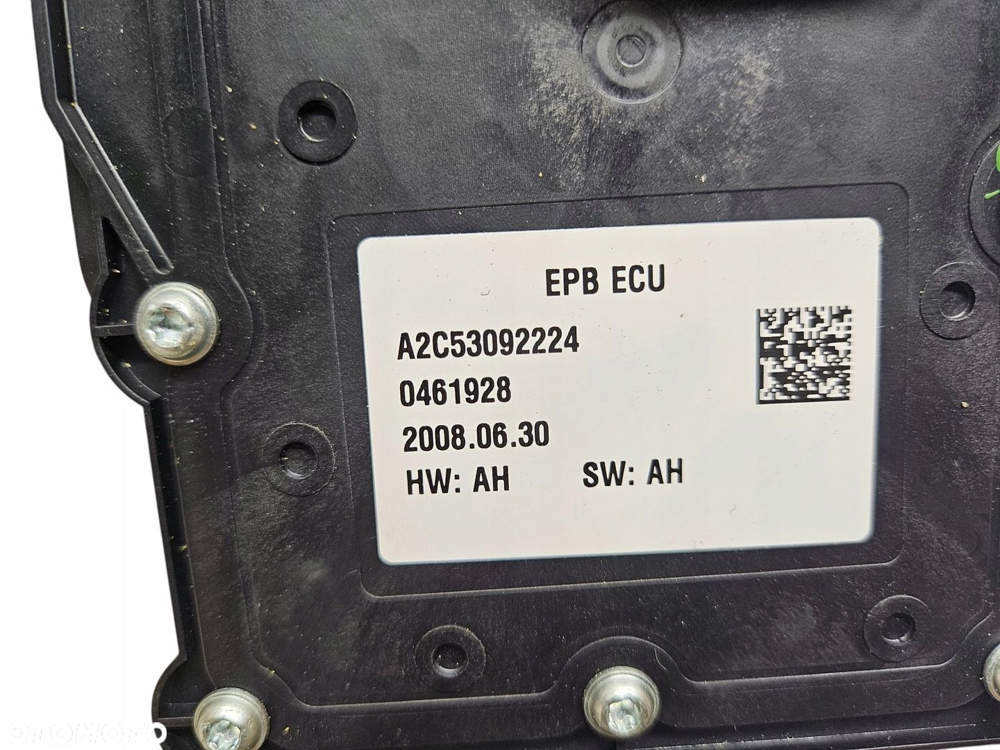 Citroen C4 Picasso Peugeot 3008 hamulec postojowy elektryczny A2C53092224 - 4