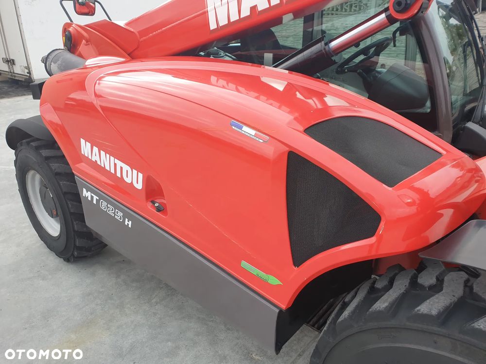Manitou MT 625H WIDŁY HYD./CHWYTAK/ŁYŻKA SPROWADZONA SUPER STAN - 10