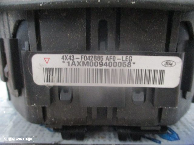 Kit Airbags 1X4314B345AA 1X43F045B66AE  1X43F044A74AG  4X43F042B85AF  4X4314B321AE JAGUAR X-TYPE BREAK 2004 2.0D 16 V TURBO 130CV 5P VERMELHO SEM TABLIER - 17