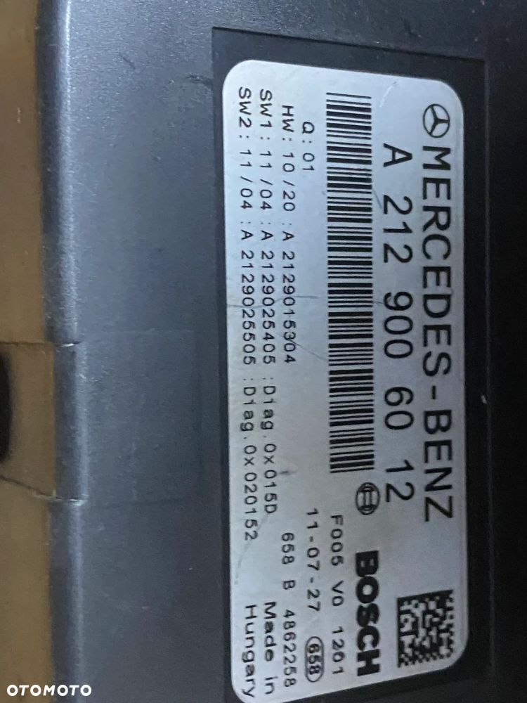 MERCEDES 212 modul sam A 2129006012 - 2