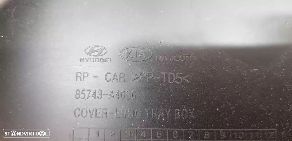 FORRA PORTA TRASEIRA KIA CARENS IV 2017 -85743A4030 - 1