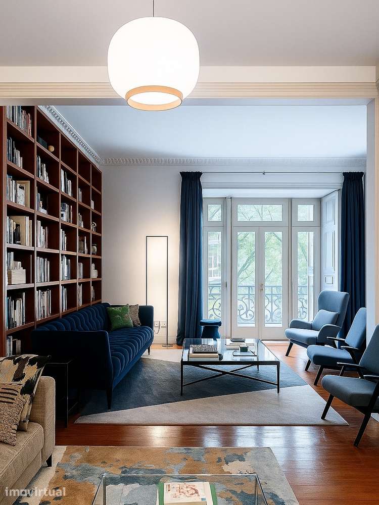 Magnificent apartment in a prime Lisbon T4 - Grande imagem: 3/29