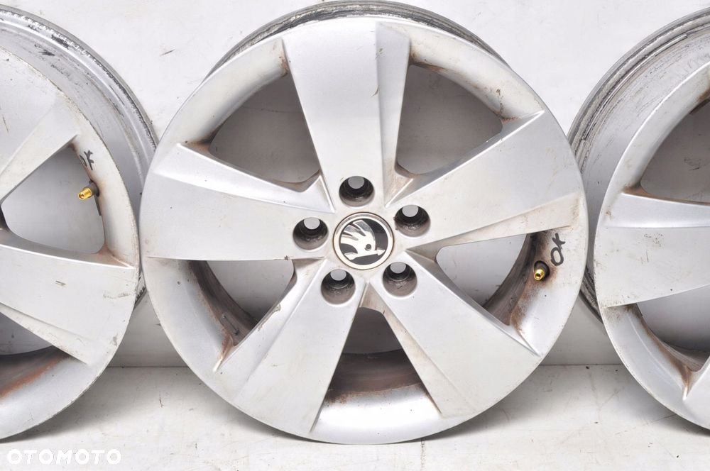 SKODA FABIA RAPID FELGI ALUMINIOWE R15" 6J 5X100 ET 38 6V0601025A - 12