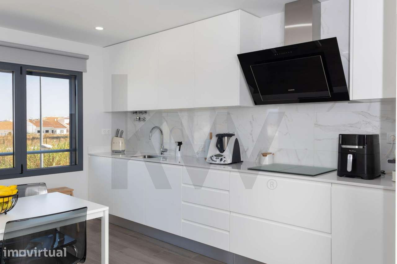 Apartamento T3 com garagem e ar condicionado no Montijo - Grande imagem: 4/16
