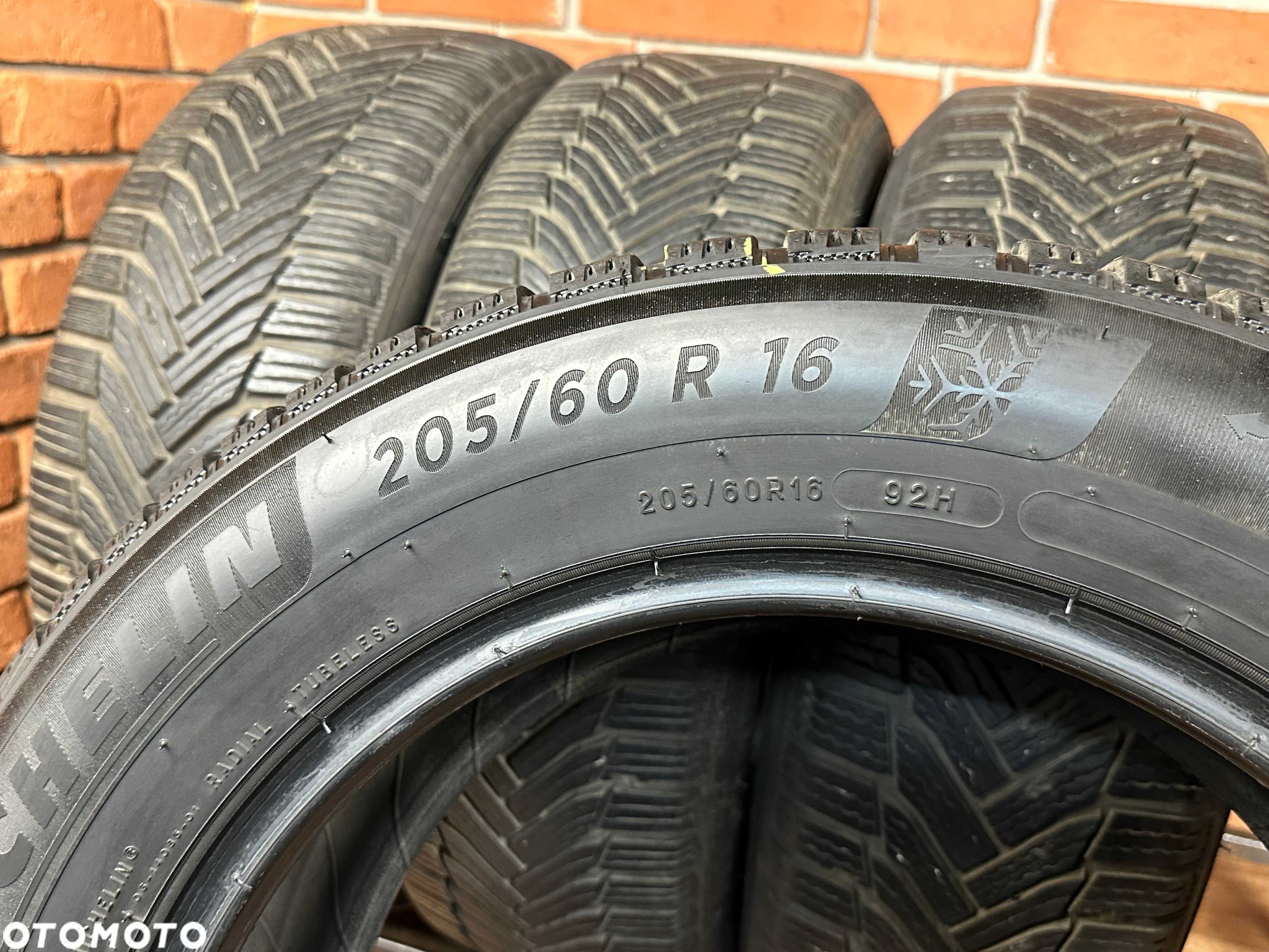 205/60R16 Michelin Alpin 6 2019 7,5mm - 7