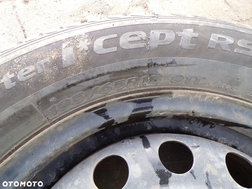 KOMPLET KÓŁ KIA CEED II HYUNDAI I20 I30 5,5 x 15 ZIMA - 6