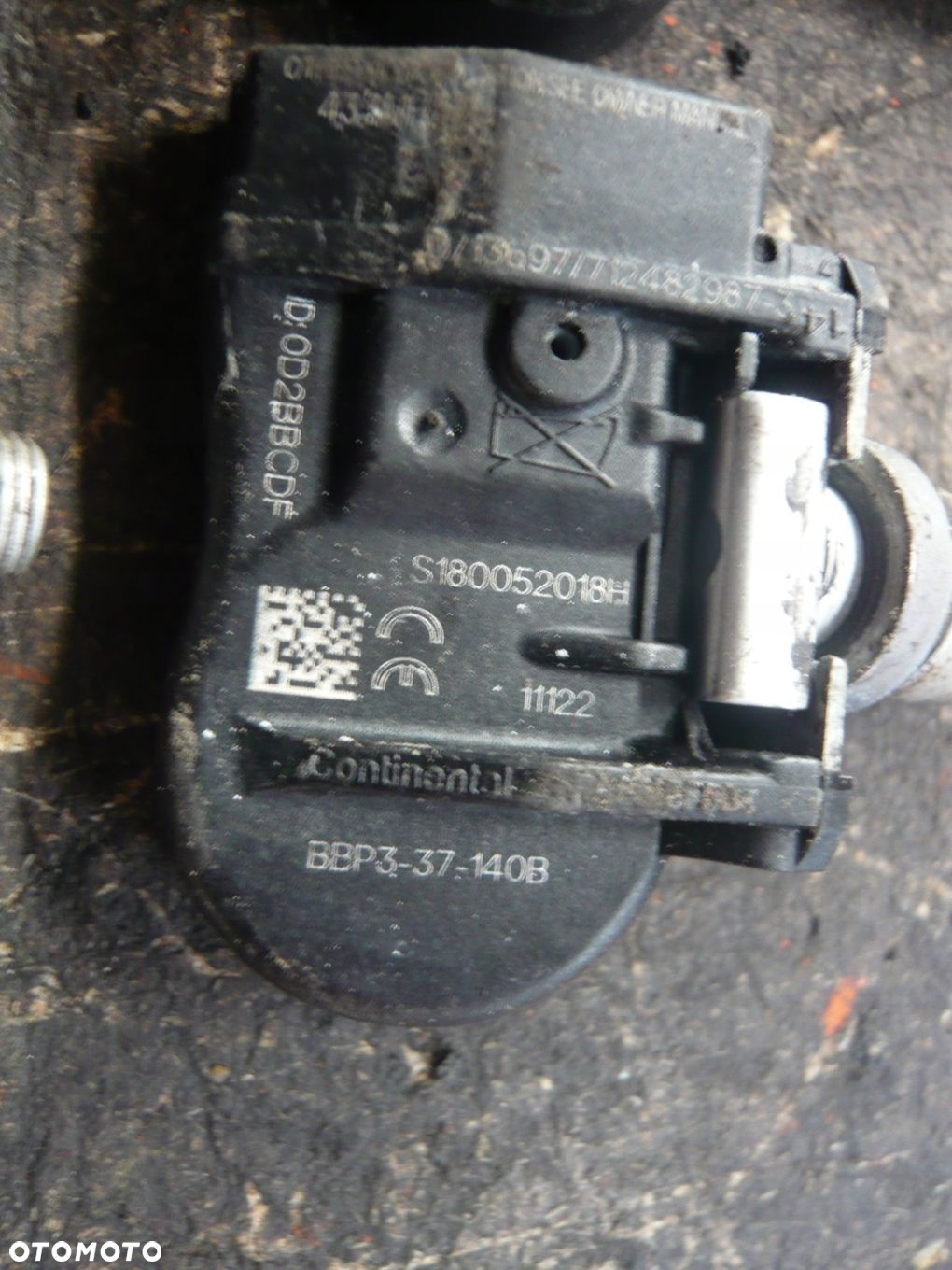 Czujnik ciśnienia opon TPMS S180052018H Mazda 6 GH - 2