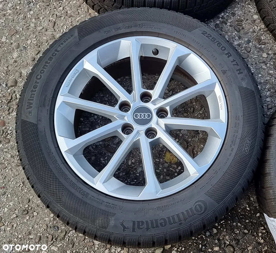 4x koła opony felgi zima Audi A6 A7 A4 A5 VW Seat Skoda Continental WinterContact TS 850 P 225/60/17 225/60R17 5x112 - 2
