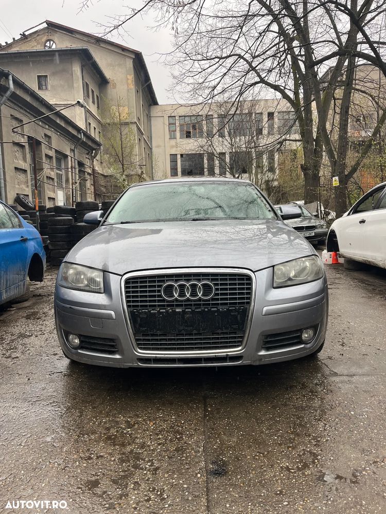 Bara fata completa Audi A3 8P facelift gri LY7H 2006 - 2