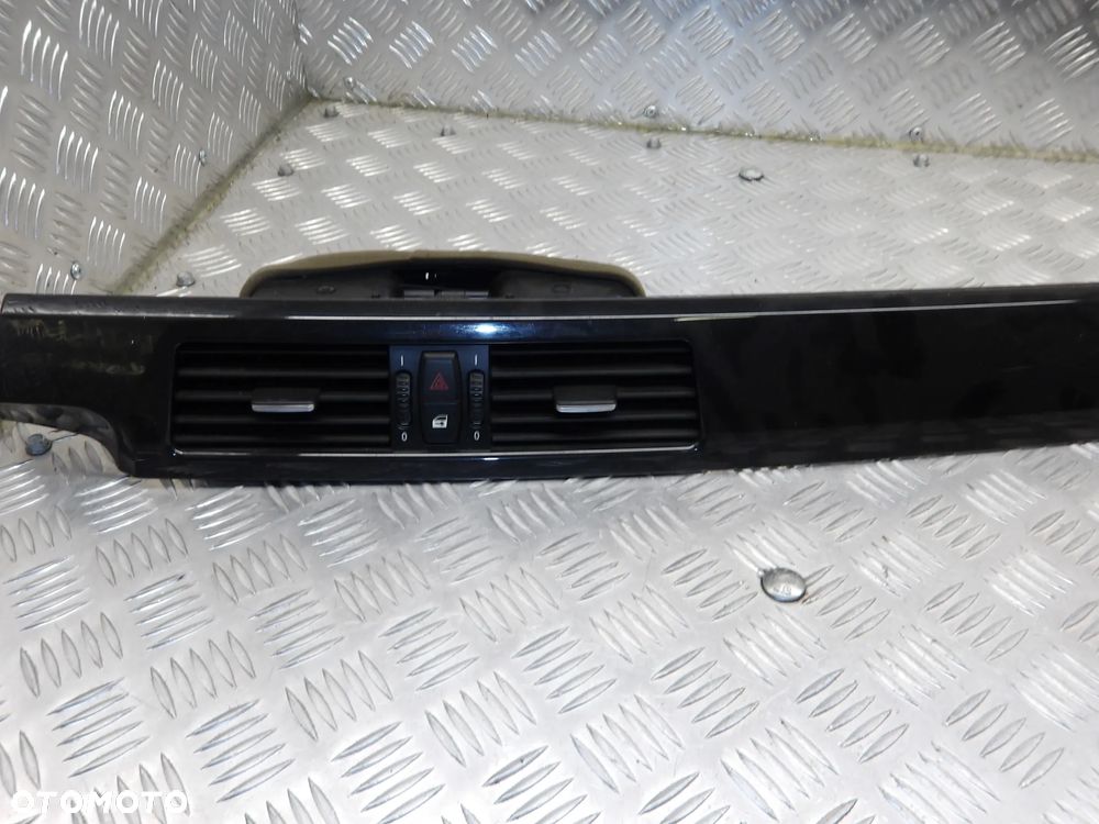 BMW E60 LIFT 07-10 LISTWA OZDOBNA KONSOLI KRATKI NAWIEWU 51457129233 - 2