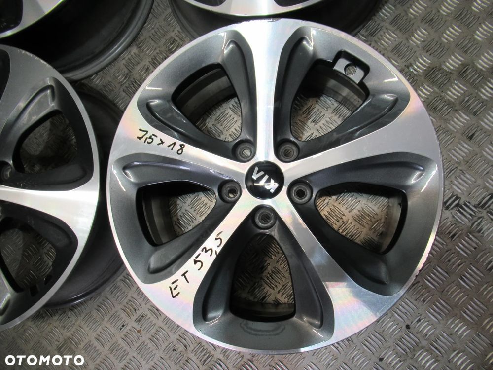 Felgi Kia Carens Niro Soul Sportage XCeed ProCeed 7,5Jx18 et53,5 5x114,3 - 4