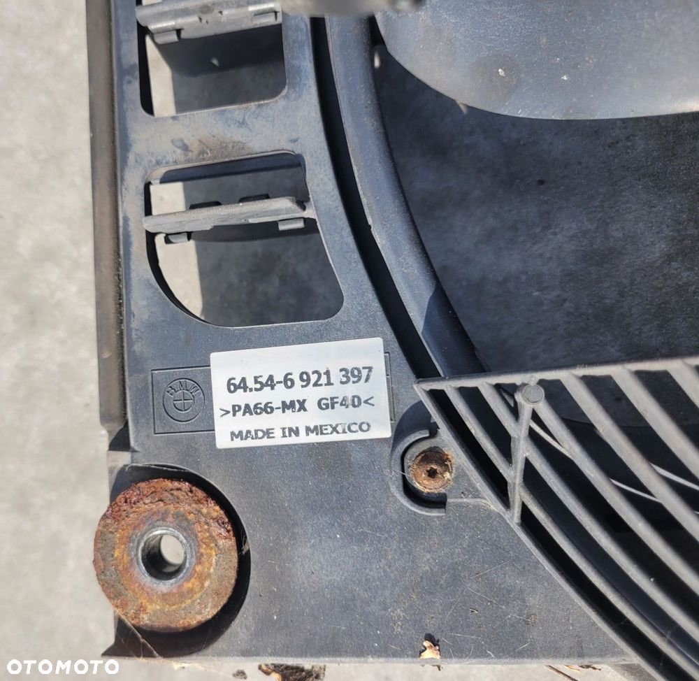 WENTYLATOR BMW E39 M57D30 3.0 D 184KM 4PIN 6921397 - 2
