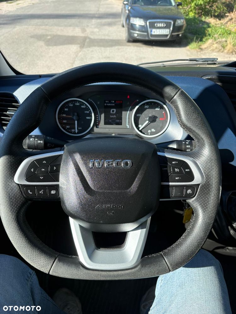 Iveco Daily 35S180, 3.0 180KM, Wywrotka, Doka 7os., HiMatic, LED, Zadbane - 19
