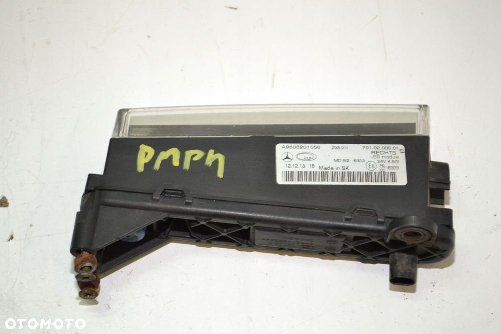 MERCEDES ACTROS MP4 HALOGEN LED PRAWY A9608201056 - 4