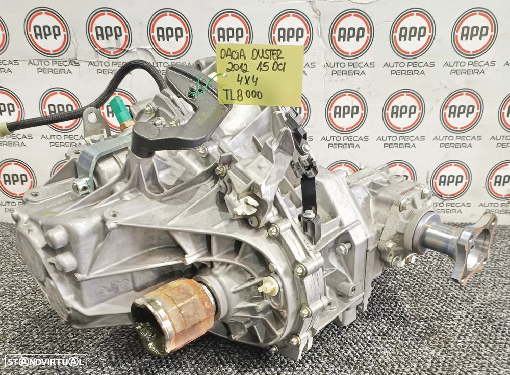 Caixa de 6 velocidades Dacia Duster 1.5 DCI, 4X4, referência TL8000. - 1