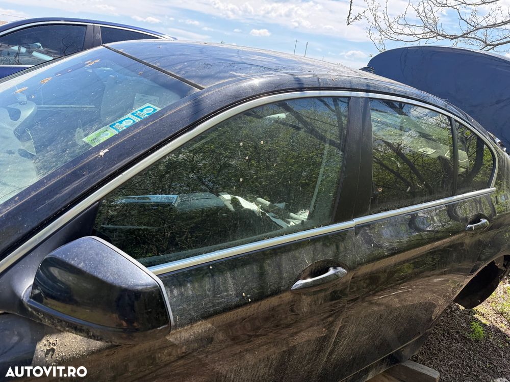 Piese caroserie BMW F10: Portiere, Portbagaj, Geamuri (Culoare 475 Black Sapphire) vopsea originală - 3