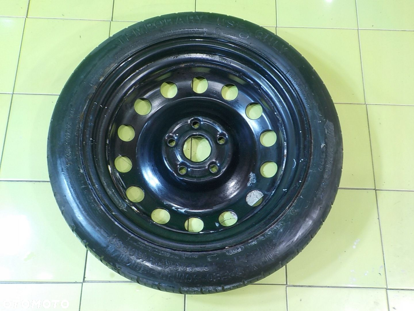 AUDI A3 8P II GOLF V VI kolo dojazdowe 125/70/16 5X112 - 2