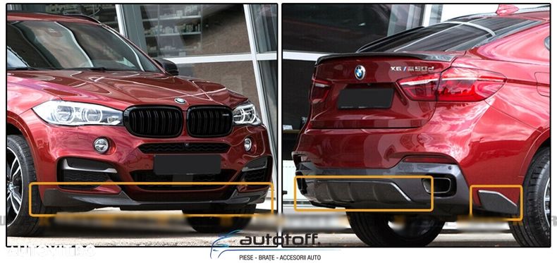 Pachet prelungiri BMW X6 F16 AERODINAMIC - 2