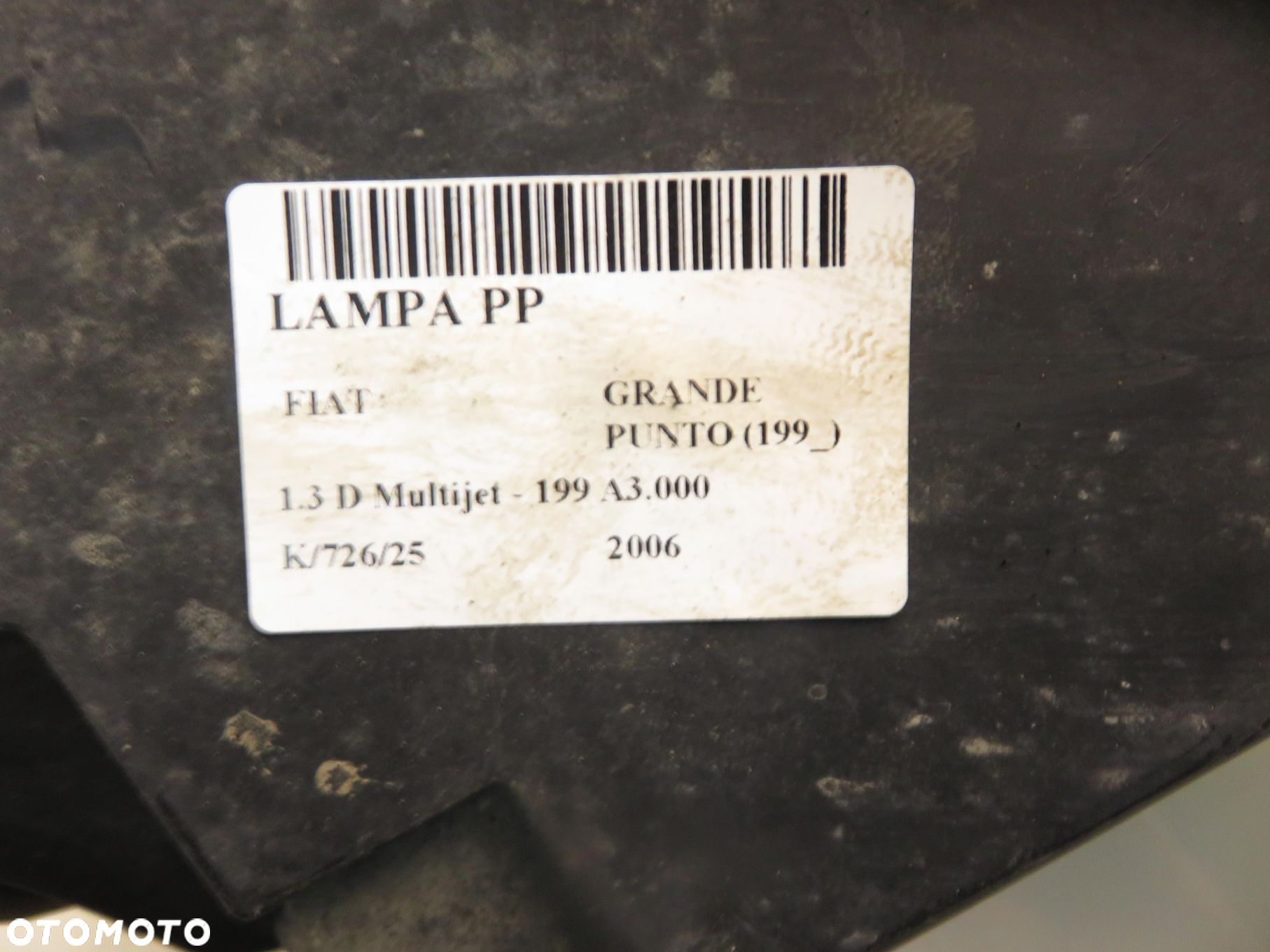 LAMPA PRAWA PRZEDNIA FIAT GRANDE PUNTO - 5