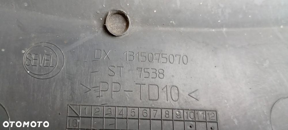 Listwa nakładka błotnika prawy przód Fiat Ducato III 1315075070 - 8